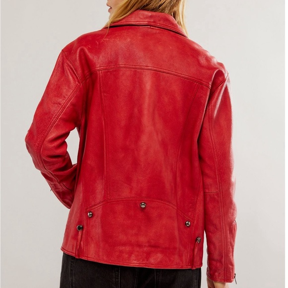 We the free “Jealousy Moto” Leather Jacket - Picture 4 of 13